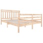 Giroletto in Legno Massello 150x200 cm 5FT King Size