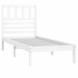 Giroletto Bianco in Legno Massello di Pino 90x200 cm Giroletto Bianco in Legno Massello di Pino 90x200 cm