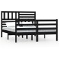Giroletto Nero in Legno Massello 140x190 cm Giroletto Nero in Legno Massello 140x190 cm
