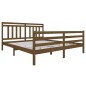 Giroletto Miele in Legno Massello 180x200 cm 6FT Super King Giroletto Miele in Legno Massello 180x200 cm 6FT Super King