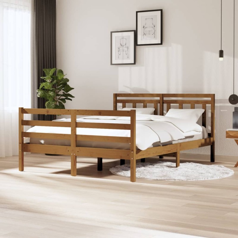 Giroletto Marrone Miele in Legno Massello 140x200 cm Giroletto Marrone Miele in Legno Massello 140x200 cm