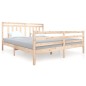Giroletto in Legno Massello 180x200 cm 6FT Super King Giroletto in Legno Massello 180x200 cm 6FT Super King