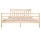Giroletto in Legno Massello 180x200 cm 6FT Super King Giroletto in Legno Massello 180x200 cm 6FT Super King