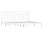 Giroletto White Legno Massello Pino 180x200 cm 6FT Super King Giroletto White Legno Massello Pino 180x200 cm 6FT Super King