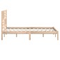 Giroletto in Legno Massello di Pino 135x190 cm 4FT6 Double Giroletto in Legno Massello di Pino 135x190 cm 4FT6 Double
