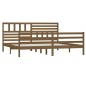 Giroletto Miele in Legno Massello 180x200 cm 6FT Super King Giroletto Miele in Legno Massello 180x200 cm 6FT Super King