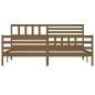 Giroletto Miele in Legno Massello 180x200 cm 6FT Super King Giroletto Miele in Legno Massello 180x200 cm 6FT Super King