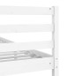 Giroletto il Legno Massello Bianco 160x200 cm Giroletto il Legno Massello Bianco 160x200 cm