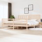 Giroletto in Legno Massello 180x200 cm 6FT Super King Giroletto in Legno Massello 180x200 cm 6FT Super King
