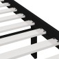 Giroletto Nero in Legno Massello 135x190 cm 4FT6 Doppio