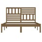 Giroletto Miele in Legno Massello Pino 135x190 cm 4FT6 Doppio Giroletto Miele in Legno Massello Pino 135x190 cm 4FT6 Doppio
