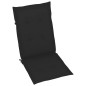 Sedie da Giardino Reclinabili 4pz con Cuscini Massello Acacia Sedie da Giardino Reclinabili 4pz con Cuscini Massello Acacia