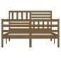 Giroletto Miele in Legno Massello 150x200 cm 5FT King Size Giroletto Miele in Legno Massello 150x200 cm 5FT King Size