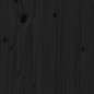 Giroletto Legno Massello Pino 120x190cm Nero 4FT Small Double Giroletto Legno Massello Pino 120x190cm Nero 4FT Small Double