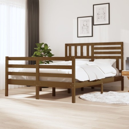 Giroletto Miele in Legno Massello 120x200 cm