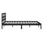 Giroletto Nero in Legno Massello di Pino 140x190 cm Giroletto Nero in Legno Massello di Pino 140x190 cm