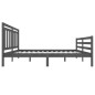 Giroletto Grigio in Legno Massello 140x200 cm Giroletto Grigio in Legno Massello 140x200 cm