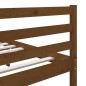 Giroletto Miele in Legno Massello 135x190 cm 4FT6 Double Giroletto Miele in Legno Massello 135x190 cm 4FT6 Double