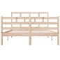 Giroletto in Legno Massello 135x190 cm 4FT6 Double Giroletto in Legno Massello 135x190 cm 4FT6 Double