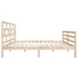 Giroletto in Legno Massello 135x190 cm 4FT6 Double Giroletto in Legno Massello 135x190 cm 4FT6 Double