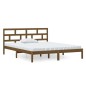 Giroletto in Legno Massello Miele 120x190cm 4FT Small Double Giroletto in Legno Massello Miele 120x190cm 4FT Small Double