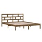Giroletto in Legno Massello Miele 120x190cm 4FT Small Double Giroletto in Legno Massello Miele 120x190cm 4FT Small Double