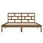 Giroletto in Legno Massello Miele 120x190cm 4FT Small Double Giroletto in Legno Massello Miele 120x190cm 4FT Small Double