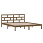 Giroletto Miele in Legno Massello 135x190 cm 4FT6 Double Giroletto Miele in Legno Massello 135x190 cm 4FT6 Double