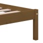 Giroletto Miele in Legno Massello 135x190 cm 4FT6 Double Giroletto Miele in Legno Massello 135x190 cm 4FT6 Double