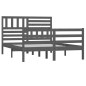 Giroletto Grigio in Legno Massello 140x200 cm Giroletto Grigio in Legno Massello 140x200 cm