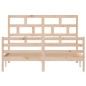 Giroletto in Legno Massello 150x200 cm 5FT King Size Giroletto in Legno Massello 150x200 cm 5FT King Size