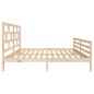 Giroletto in Legno Massello 150x200 cm 5FT King Size Giroletto in Legno Massello 150x200 cm 5FT King Size