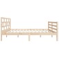 Giroletto in Legno Massello 120x190 cm 4FT Small Double Giroletto in Legno Massello 120x190 cm 4FT Small Double