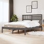 Giroletto Grigio Legno Massello Pino 150x200 cm 5FT King Size Giroletto Grigio Legno Massello Pino 150x200 cm 5FT King Size