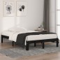 Giroletto Legno Massello Nero 120x190cm 4FT Small Double Giroletto Legno Massello Nero 120x190cm 4FT Small Double