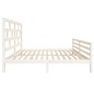 Giroletto Bianco in Legno Massello 180x200 cm 6FT Super King Giroletto Bianco in Legno Massello 180x200 cm 6FT Super King