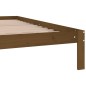 Giroletto Marrone Miele in Legno Massello di Pino 200x200 cm Giroletto Marrone Miele in Legno Massello di Pino 200x200 cm