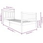 Giroletto Miele in Legno Massello 90x200 cm Giroletto Miele in Legno Massello 90x200 cm