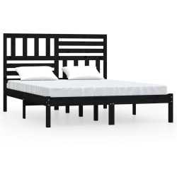 Giroletto Legno Massello Pino Nero 120x190 cm 4FT Small Double