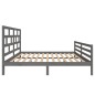 Giroletto Grigio in Legno Massello 160x200 cm Giroletto Grigio in Legno Massello 160x200 cm