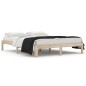 vidaXL Giroletto in Legno Massello 150x200 cm King Size vidaXL Giroletto in Legno Massello 150x200 cm King Size
