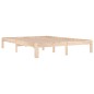 vidaXL Giroletto in Legno Massello 150x200 cm King Size vidaXL Giroletto in Legno Massello 150x200 cm King Size