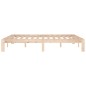 vidaXL Giroletto in Legno Massello 150x200 cm King Size vidaXL Giroletto in Legno Massello 150x200 cm King Size