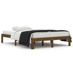 Giroletto Miele Legno Massello 135x190 cm 4FT6 Double