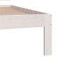 Giroletto Bianco in Legno Massello di Pino 90x200 cm Giroletto Bianco in Legno Massello di Pino 90x200 cm