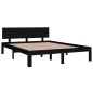 Giroletto Nero in Legno Massello di Pino 140x190 cm Giroletto Nero in Legno Massello di Pino 140x190 cm