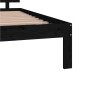 Giroletto Nero in Legno Massello di Pino 140x190 cm Giroletto Nero in Legno Massello di Pino 140x190 cm