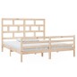 Giroletto in Legno Massello 180x200 cm 6FT Super King Giroletto in Legno Massello 180x200 cm 6FT Super King