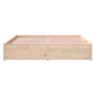 Giroletto in Legno Massello 150x200 cm 5FT King Size Giroletto in Legno Massello 150x200 cm 5FT King Size