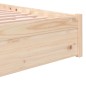 Giroletto in Legno Massello 150x200 cm 5FT King Size Giroletto in Legno Massello 150x200 cm 5FT King Size